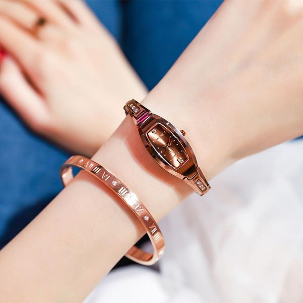 ladies watch ladies fashion tungsten steel waterproof quartz watch diamond-encrusted wild exquisite girl electronic watch holiday gift 3013, Slivery;brown
ladies watch ladies fashion tungsten steel waterproof quartz watch diamond-encrusted wild exquisite girl electronic watch holiday gift 3013, Slivery;brown