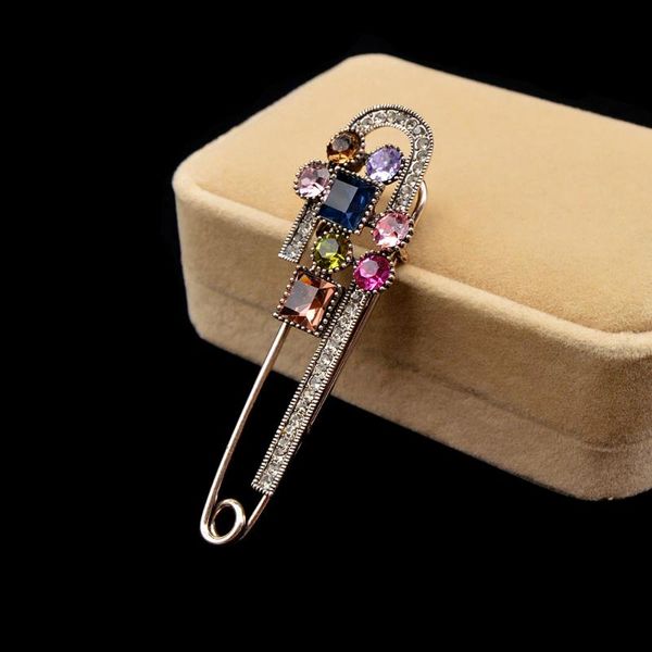 di-118 crytsal safe pin brooches for women vintage large brooch spring design sweater brooch 3 colors available gift, Gray
di-118 crytsal safe pin brooches for women vintage large brooch spring design sweater brooch 3 colors available gift, Gray