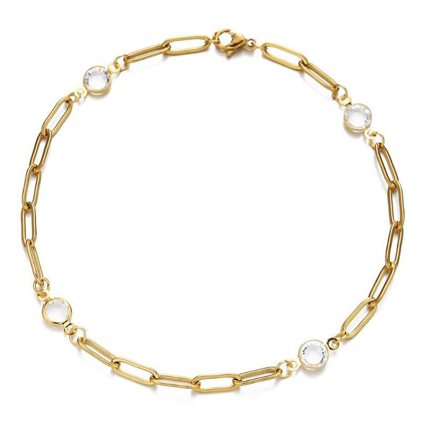 charm bracelets fashion simple stainless steel square chain crystal charms bracelet for women bride jewelry gift, Golden;silver
charm bracelets fashion simple stainless steel square chain crystal charms bracelet for women bride jewelry gift, Golden;silver