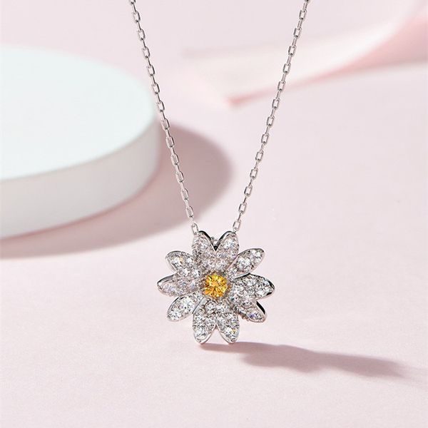 luxury same style as wang yibo gift girlfriend huayang magic necklace little daisy pendant swarovski element crystal wholesale fashion desig, Silver
luxury same style as wang yibo gift girlfriend huayang magic necklace little daisy pendant swarovski element crystal wholesale fashion desig, Silver
