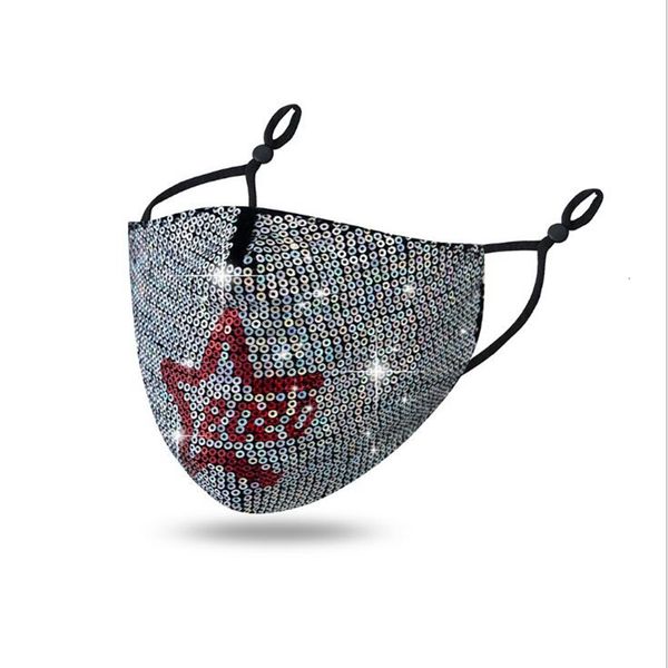 factory price fashion face mask bling bling sequins face masks breathable dustproof five-pointed star lips mask re
factory price fashion face mask bling bling sequins face masks breathable dustproof five-pointed star lips mask re