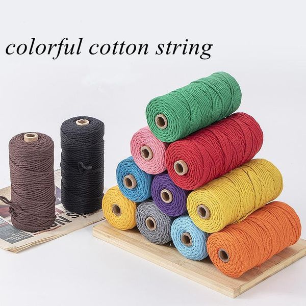 colorful cotton bandage rope diy knitting string pants bag beam rope 3mm thick 100 meters1, Black;white
colorful cotton bandage rope diy knitting string pants bag beam rope 3mm thick 100 meters1, Black;white