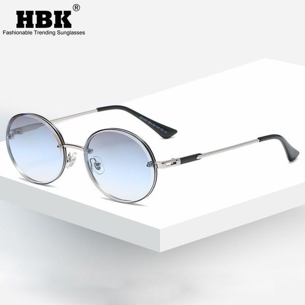hbk new fashion round sunglasses women men metal vintage ocean shades design outside driving eyewear, White;black
hbk new fashion round sunglasses women men metal vintage ocean shades design outside driving eyewear, White;black