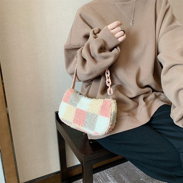 portable women woollen purse women plaid pattern underarm bags casual travel street shoulder handle clutches
portable women woollen purse women plaid pattern underarm bags casual travel street shoulder handle clutches