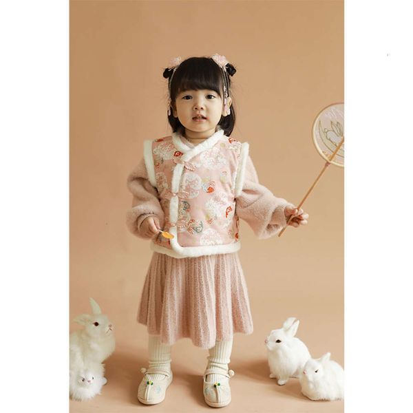 knitted drs girls' fashion pure color 2020 winter new foreign sle baby thickened mink veet warm skirt oxgp, Red;yellow
knitted drs girls' fashion pure color 2020 winter new foreign sle baby thickened mink veet warm skirt oxgp, Red;yellow