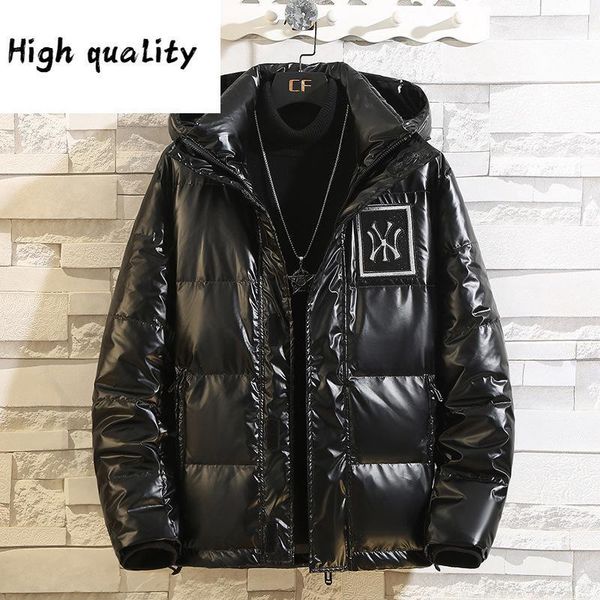 down short jacket the glossy han edition men hooded new men more handsome light winter coat popular1, Black
down short jacket the glossy han edition men hooded new men more handsome light winter coat popular1, Black