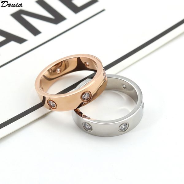 donia jewelry love ring fashion set full zircon titanium steel ring european and american designer rings men and women hand gifts, Silver
donia jewelry love ring fashion set full zircon titanium steel ring european and american designer rings men and women hand gifts, Silver