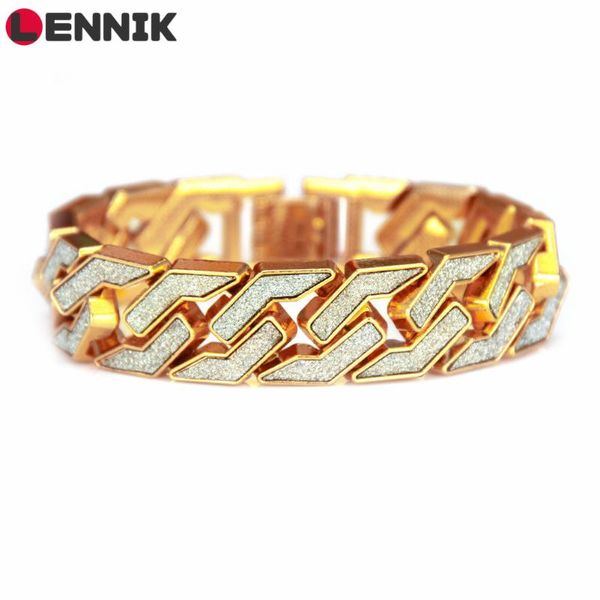 charm bracelets lennik fashion bracelet men's hand chain hip hop punk banglest vintage exaggerate gold silver gifts for men a23, Golden;silver
charm bracelets lennik fashion bracelet men's hand chain hip hop punk banglest vintage exaggerate gold silver gifts for men a23, Golden;silver