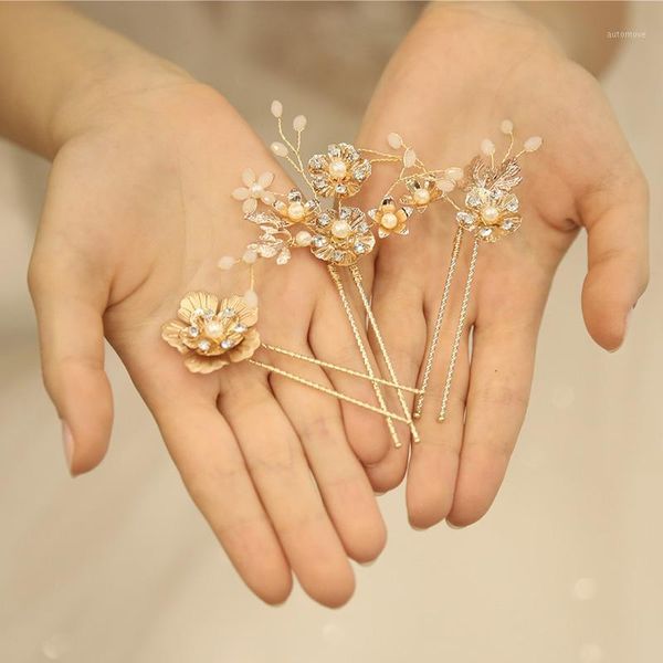 simple gold flower hair pins clip wedding headpiece handmade bridal hair jewelry women prom accessories headwear1, Golden;silver
simple gold flower hair pins clip wedding headpiece handmade bridal hair jewelry women prom accessories headwear1, Golden;silver