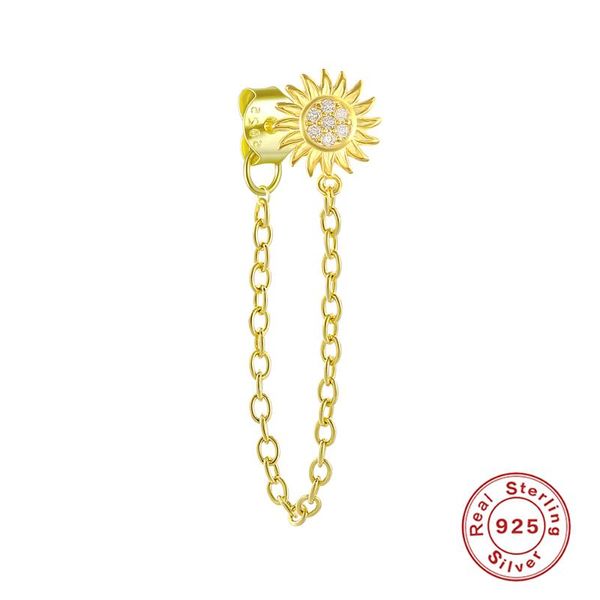 aide 925 sterling silver sunflower pattern tassel stud earring for woman girls fine earrings korean jewelry pendientes oorbellen, Golden;silver
aide 925 sterling silver sunflower pattern tassel stud earring for woman girls fine earrings korean jewelry pendientes oorbellen, Golden;silver