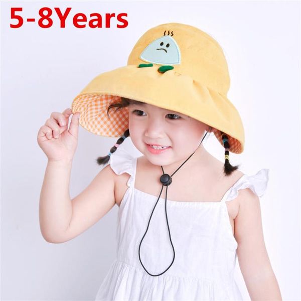 cloches cute kids baby hat cartoon summer children girl sun cotton bucket cap outdoor toddler panama beach, Blue;gray
cloches cute kids baby hat cartoon summer children girl sun cotton bucket cap outdoor toddler panama beach, Blue;gray
