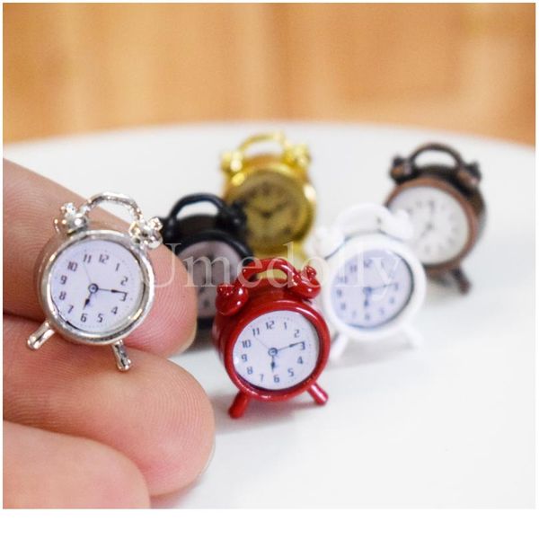 1pcs 1/12 scale dollhouse miniature mini alarm clock for blyth, pullip, holala, barbies doll house furniture accesso bbyqqb
1pcs 1/12 scale dollhouse miniature mini alarm clock for blyth, pullip, holala, barbies doll house furniture accesso bbyqqb