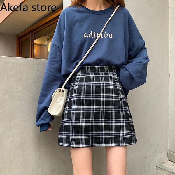 plaid skirts womens 2021 new summer retro green school style japanese vintage clothes women knitted short mini skirt a-line girl, Black
plaid skirts womens 2021 new summer retro green school style japanese vintage clothes women knitted short mini skirt a-line girl, Black