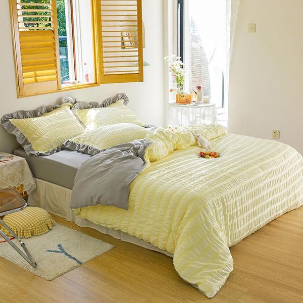 bedding sets bed sheets set for single size bubble fabric duvet cover with pillowcase and sheet double
bedding sets bed sheets set for single size bubble fabric duvet cover with pillowcase and sheet double