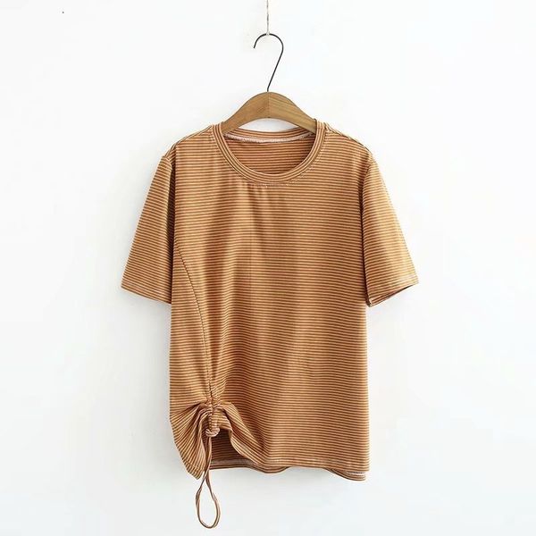 size xl-3xl plus striped women's oversized short sleeve summer shirts psg0, White
size xl-3xl plus striped women's oversized short sleeve summer shirts psg0, White