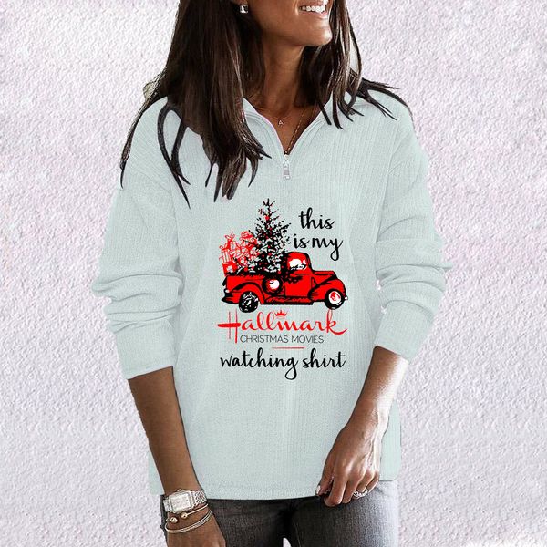 winter present from casual christmas truck with zipper collar and a woman's sweater upwp, Black
winter present from casual christmas truck with zipper collar and a woman's sweater upwp, Black