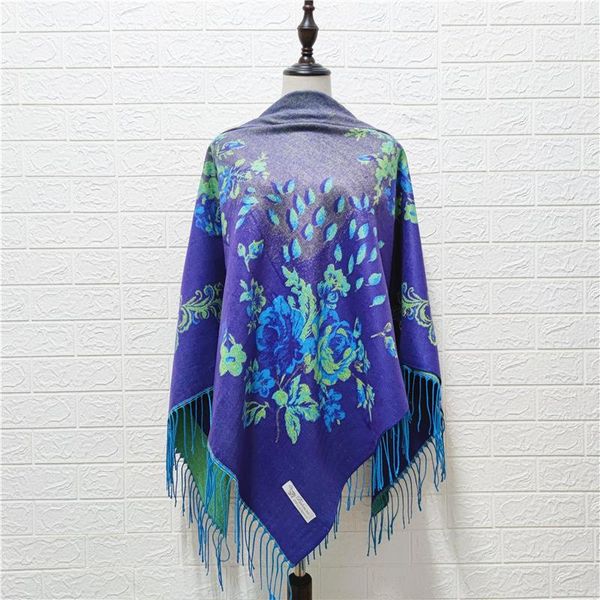 scarves ladies elegant big square scarf imitation cashmere shawl ethnic style long female travel warm autumn winter cloak, Blue;gray
scarves ladies elegant big square scarf imitation cashmere shawl ethnic style long female travel warm autumn winter cloak, Blue;gray