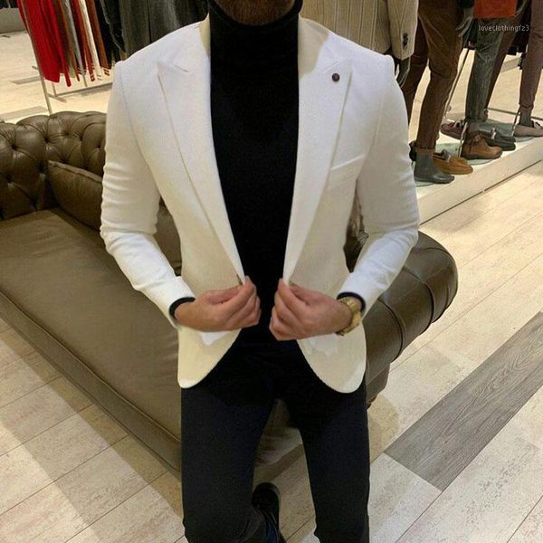 men's suits & blazers ivory suit for men's classic business pants man blazer 2piece jacket black trouser terno masculino costume m, White;black
men's suits & blazers ivory suit for men's classic business pants man blazer 2piece jacket black trouser terno masculino costume m, White;black