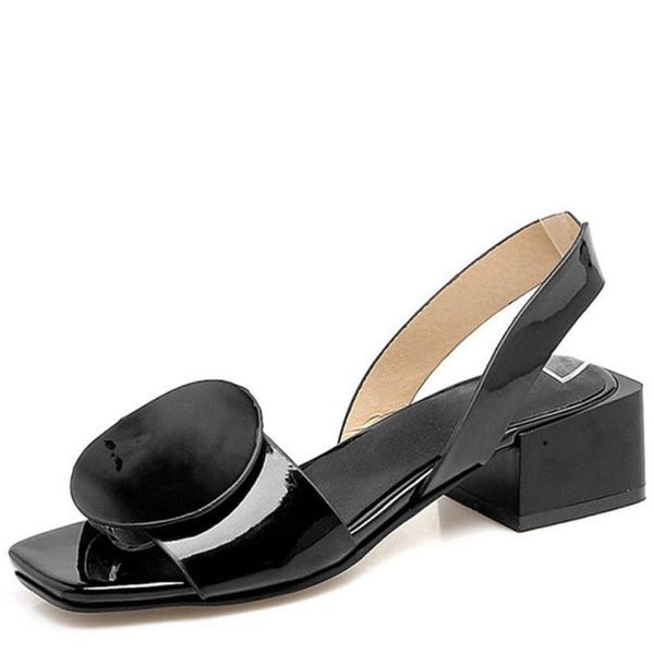large size 40-43 creative geometric decorative elegant lady's sandals mid heel pretty comfortable slip-on nice women's shoe lady, Black
large size 40-43 creative geometric decorative elegant lady's sandals mid heel pretty comfortable slip-on nice women's shoe lady, Black