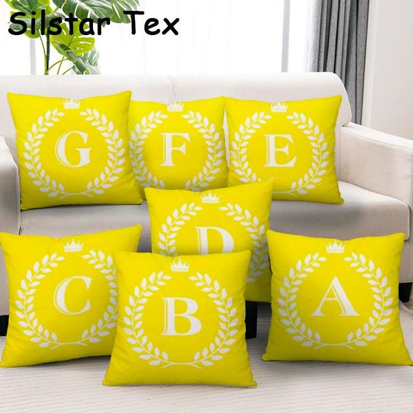 cushion/decorative pillow silstar tex yellow background letter pillowcase english alphabet custom cushion covers sofa master bedroom
cushion/decorative pillow silstar tex yellow background letter pillowcase english alphabet custom cushion covers sofa master bedroom