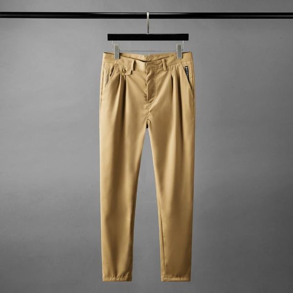 minglu khaki simple male pants five pocket solid color casual men's trousers fashion slim fit man pants 3xl, Black
minglu khaki simple male pants five pocket solid color casual men's trousers fashion slim fit man pants 3xl, Black