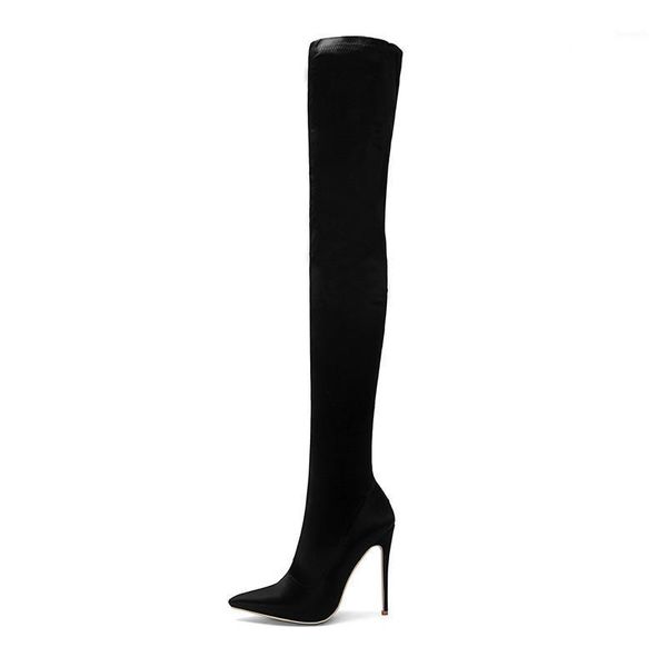 boots yechne party fashion suede leather shoes women over the knee heels stretch flock winter high botas1, Black
boots yechne party fashion suede leather shoes women over the knee heels stretch flock winter high botas1, Black