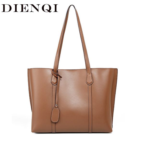 dienqi 2020 new luxury genuine leather women shoulder bags big cowhide handbags fashion large shopping bags ladies tote hand bag c0121
dienqi 2020 new luxury genuine leather women shoulder bags big cowhide handbags fashion large shopping bags ladies tote hand bag c0121