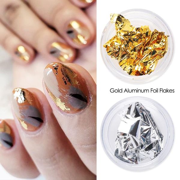 gold silver foils for nails irregular aluminum foil paper ultrathin sequin paillette for nail glitter manicure accessory gl1858, Silver;gold
gold silver foils for nails irregular aluminum foil paper ultrathin sequin paillette for nail glitter manicure accessory gl1858, Silver;gold