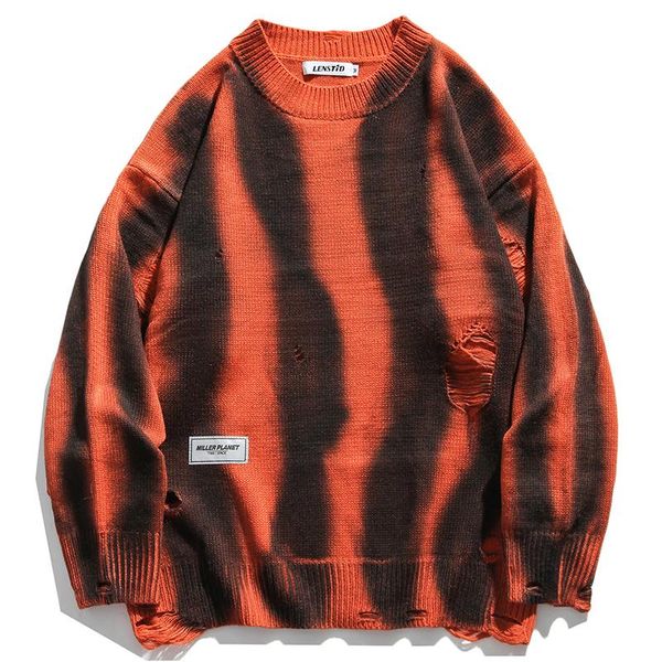 men hip hop knitted jumper sweaters hole striped tie dye streetwear harajuku 2020 autumn casual knitwear pullovers fashion, White;black
men hip hop knitted jumper sweaters hole striped tie dye streetwear harajuku 2020 autumn casual knitwear pullovers fashion, White;black