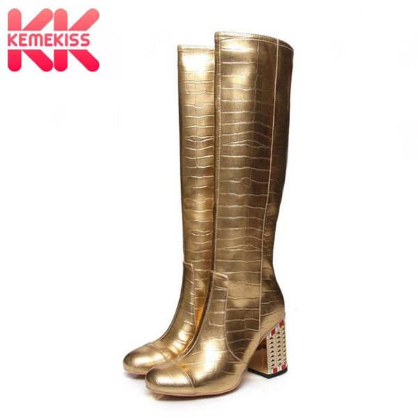 kemekiss knee high boots для женщин мода кристаллические каблуки обувь женщин круглый носок bling party club zipper mujer zapatos размер 34, Black
kemekiss knee high boots для женщин мода кристаллические каблуки обувь женщин круглый носок bling party club zipper mujer zapatos размер 34, Black