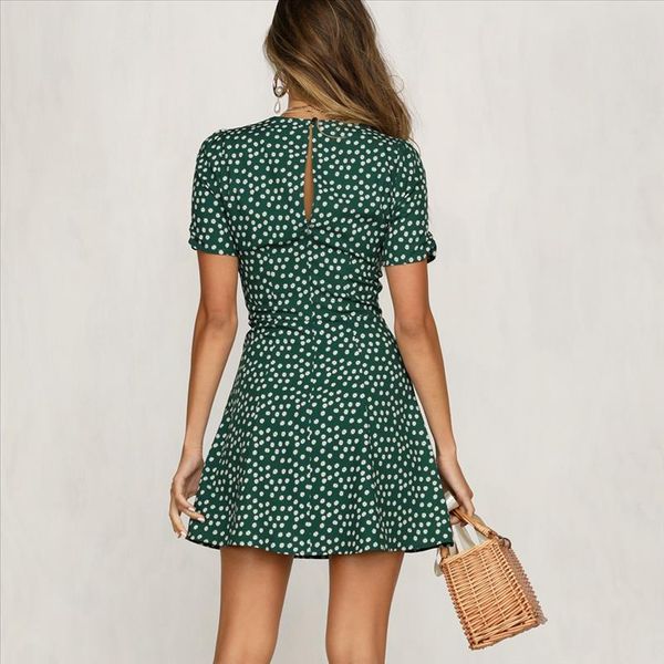 new women summer casual shorts boho floral design evening party dress v neck beach dress fashion mini dresses, Black;gray
new women summer casual shorts boho floral design evening party dress v neck beach dress fashion mini dresses, Black;gray