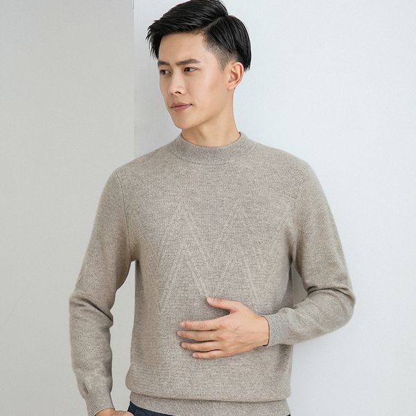 2020 winter and autumn men's nightgown 100% cashmere of basic knitted or crocheted sweater, White;black
2020 winter and autumn men's nightgown 100% cashmere of basic knitted or crocheted sweater, White;black
