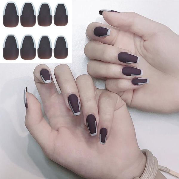 false nails 24pcs/set long stiletto fashion punk ancient letters pattern matte fake nail artificial full tips manicure tool, Red;gold
false nails 24pcs/set long stiletto fashion punk ancient letters pattern matte fake nail artificial full tips manicure tool, Red;gold