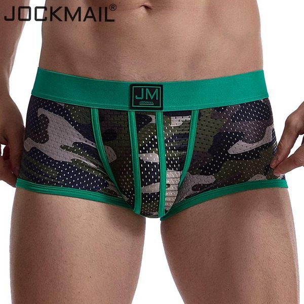 underpants jockmail low waist breathable men boxer briefs camouflage mesh shorts gay underwear calzoncillos hombre, Black;white
underpants jockmail low waist breathable men boxer briefs camouflage mesh shorts gay underwear calzoncillos hombre, Black;white