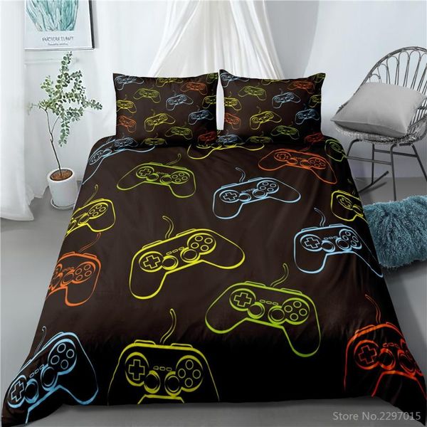 bedding sets fashion black family game gamepad 3d set kids gifts pillowcase duvet cover bedroom decor king bed linen
bedding sets fashion black family game gamepad 3d set kids gifts pillowcase duvet cover bedroom decor king bed linen