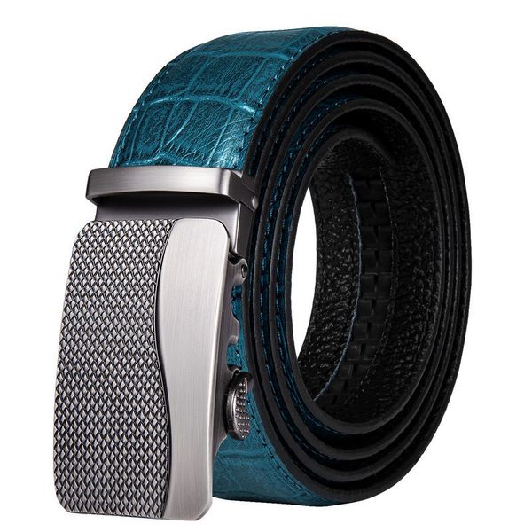 fashion blue crocodile pattern men's leather designer alloy automatic buckle belts luxury gift box set waist belt dibangu, Black;brown
fashion blue crocodile pattern men's leather designer alloy automatic buckle belts luxury gift box set waist belt dibangu, Black;brown