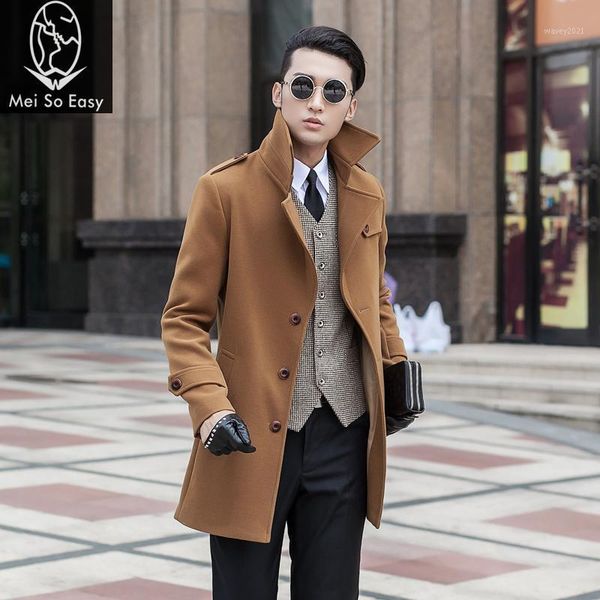 men's wool & blends men's coat jacket medium-long overcoat outerwear trench obese very large plus size m-3xl -8xl 9xl1, Black
men's wool & blends men's coat jacket medium-long overcoat outerwear trench obese very large plus size m-3xl -8xl 9xl1, Black