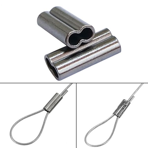 1000 pcs copper fishing crimp sleeve for fishing wire duplex oval crimping sleeve fit for 0.8-2.8mm
1000 pcs copper fishing crimp sleeve for fishing wire duplex oval crimping sleeve fit for 0.8-2.8mm