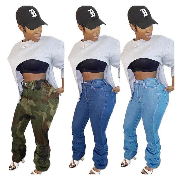 women's jeans womens summer casual street high waist zip up button pocket pile pleated lightweight ladies slim fit, Blue
women's jeans womens summer casual street high waist zip up button pocket pile pleated lightweight ladies slim fit, Blue