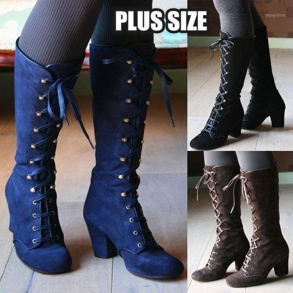 autumn new winter women fashion steampunk gothic vintage style retro punk boots cozy lace up elegant knee high boots plus size1, Black
autumn new winter women fashion steampunk gothic vintage style retro punk boots cozy lace up elegant knee high boots plus size1, Black