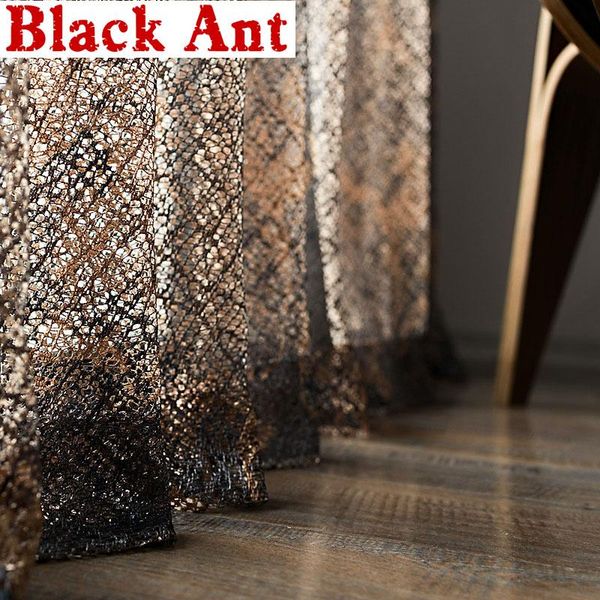 curtain & drapes light luxury coffee gold leaves hollow-out tulle for living room bedroom window screen sheer voile fabric cortina x810f
curtain & drapes light luxury coffee gold leaves hollow-out tulle for living room bedroom window screen sheer voile fabric cortina x810f