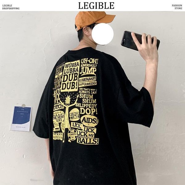 legible japanese fashion print t-shirt men new cotton casual loose t shirt men 2020 summer korean o neck lovers tshirt1, White;black
legible japanese fashion print t-shirt men new cotton casual loose t shirt men 2020 summer korean o neck lovers tshirt1, White;black