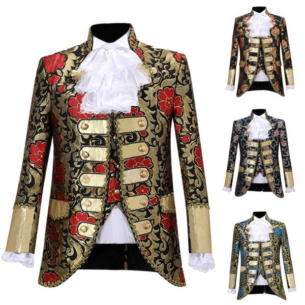 men's trench coats 2021 vintage court clothing mens european gothic style costumes uniforms performances coat ropa de hombre, Tan;black
men's trench coats 2021 vintage court clothing mens european gothic style costumes uniforms performances coat ropa de hombre, Tan;black