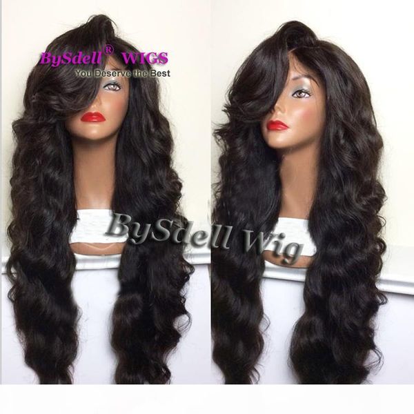 fantasy fashion black hair wig synthetic lace front wig side part big fringe loose curly body wave hair wigs for black women
fantasy fashion black hair wig synthetic lace front wig side part big fringe loose curly body wave hair wigs for black women