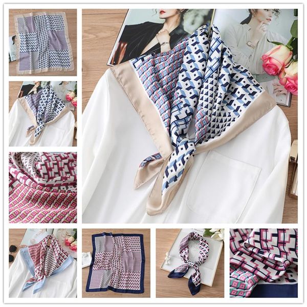 2020 design plaid women silk scarf square shawls neck wraps print foulard hair band head scarves bandana pashmina wmtjes bdesybag, Blue;gray
2020 design plaid women silk scarf square shawls neck wraps print foulard hair band head scarves bandana pashmina wmtjes bdesybag, Blue;gray