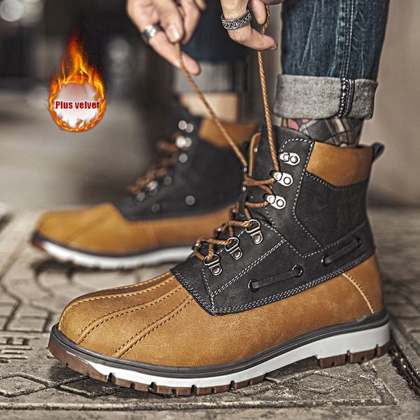 luxury winter genuine leather casual thicker velvet snow boots d38 water shoes 38-47, Black
luxury winter genuine leather casual thicker velvet snow boots d38 water shoes 38-47, Black