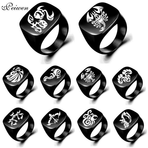 cluster rings 12 constellation ring leo libra taurus scorpio stainless steel zodiac sign for men women birthday gift square black, Golden;silver
cluster rings 12 constellation ring leo libra taurus scorpio stainless steel zodiac sign for men women birthday gift square black, Golden;silver