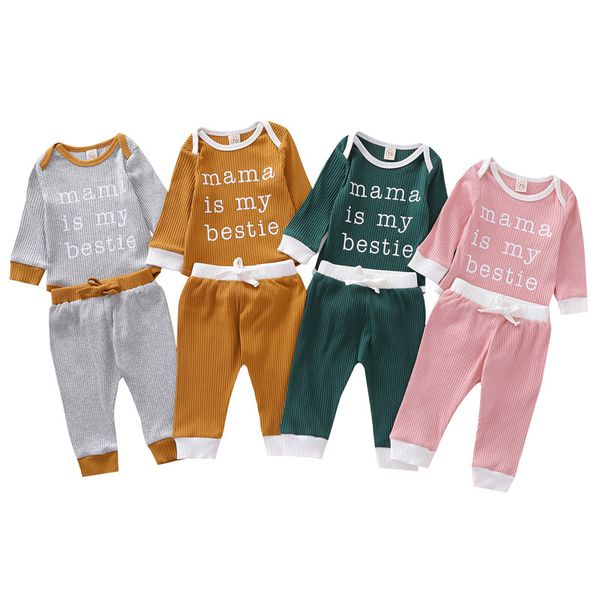 infant baby letter suit kids long sleeve rompers mama is my e printed onesies girls clothes sets elastic pants set ropa bebe 061202, White
infant baby letter suit kids long sleeve rompers mama is my e printed onesies girls clothes sets elastic pants set ropa bebe 061202, White
