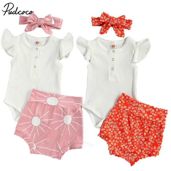 clothing sets 2021 baby summer infant born girls 3pcs clothes set ribbed bodysuits high waist sun/flowers shorts headband, White
clothing sets 2021 baby summer infant born girls 3pcs clothes set ribbed bodysuits high waist sun/flowers shorts headband, White