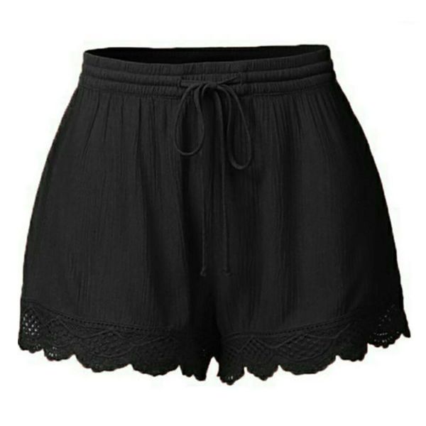 women's shorts summer plus size high waist lace up shorts female solid lace patchwork beach sports short feminino dropshipping c1, White;black
women's shorts summer plus size high waist lace up shorts female solid lace patchwork beach sports short feminino dropshipping c1, White;black